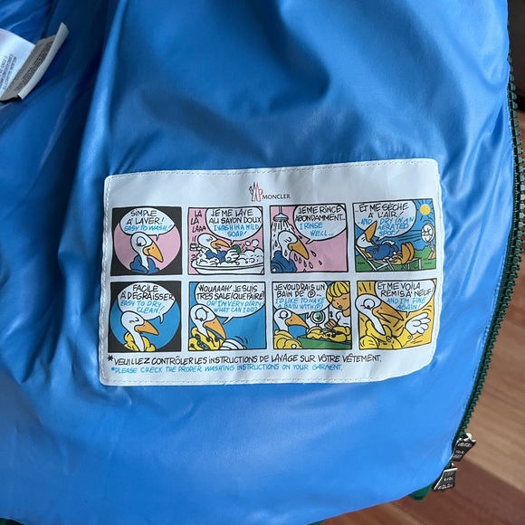 NEW WILSON GIUBBOTTO MONCLER JACKET - Picture 10 of 14